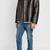 Men's genuine lambskin leather jacket leather motorcycle biker racer style jacket-cl-m74