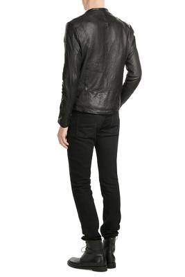 men's genuine lambskin leather biker jacket classic moto zip style premium deluxe 2