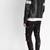 Men's genuine lambskin leather jacket leather motorcycle biker racer style jacket-cl-m82