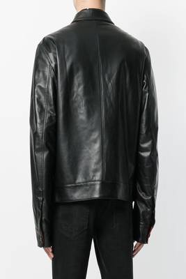 men's genuine lambskin leather biker jacket classic moto zip style premium signature 2
