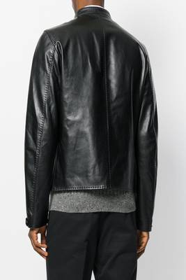 men's genuine lambskin leather biker jacket classic moto zip style premium unique 2