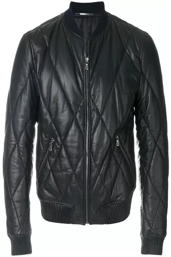 men's genuine lambskin leather biker jacket classic moto zip style premium special