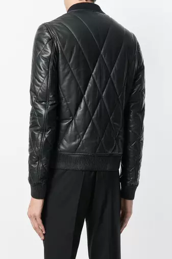men's genuine lambskin leather biker jacket classic moto zip style premium special