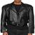 Men's genuine lambskin leather jacket leather motorcycle biker racer style jacket-cl-m90