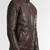 Men's genuine lambskin leather jacket leather motorcycle biker racer style jacket-cl-m100