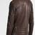 Men's genuine lambskin leather jacket leather motorcycle biker racer style jacket-cl-m100