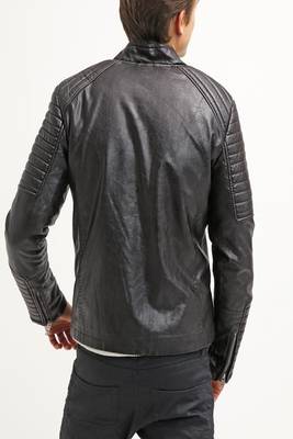 men's genuine lambskin leather biker jacket classic moto zip style exclusive stylish 2