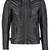Men's genuine lambskin leather jacket leather motorcycle biker racer style jacket-cl-m102