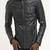 Men's genuine lambskin leather jacket leather motorcycle biker racer style jacket-cl-m102