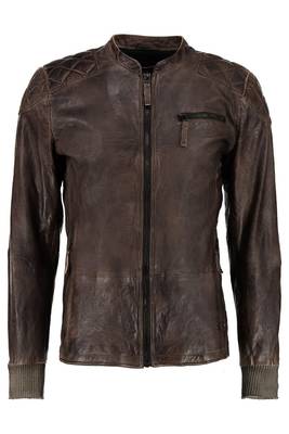 men's genuine lambskin leather biker jacket classic moto zip style exclusive genuine 1