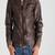 Men's genuine lambskin leather jacket leather motorcycle biker racer style jacket-cl-m103