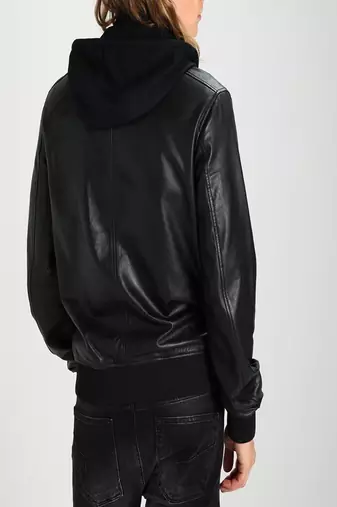 men's genuine lambskin leather biker jacket classic moto zip style exclusive refined