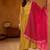 Mustard color rich girlie looks silk slub fabric embroidered readymade partywear suit for girl