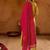 Mustard color rich girlie looks silk slub fabric embroidered readymade partywear suit for girl