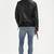 Men's genuine lambskin leather jacket leather motorcycle biker racer style jacket-cl-m108