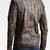 Men's genuine lambskin leather jacket leather motorcycle biker racer style jacket-cl-m110
