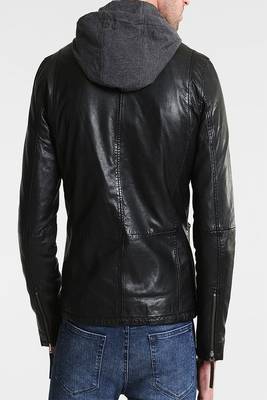 men's genuine lambskin leather biker jacket classic moto zip style exclusive timeless 2