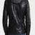 Men's genuine lambskin leather jacket leather motorcycle biker racer style jacket-cl-m112