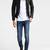 Men's genuine lambskin leather jacket leather motorcycle biker racer style jacket-cl-m112