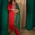 Red color rich girlie looks silk slub fabric embroidered readymade partywear suit for girl