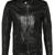 Men's genuine lambskin leather jacket leather motorcycle biker racer style jacket-cl-m115
