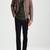 men's genuine lambskin leather jacket leather motorcycle biker racer style jacket-cl-m117