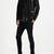 Men's genuine lambskin leather jacket leather motorcycle biker racer style jacket-cl-m119