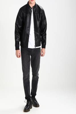 men's genuine lambskin leather biker jacket classic moto zip style exclusive special 3