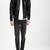 Men's genuine lambskin leather jacket leather motorcycle biker racer style jacket-cl-m121