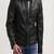 Men's genuine lambskin leather jacket leather motorcycle biker racer style jacket-cl-m136