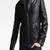 Men's genuine lambskin leather jacket leather motorcycle biker racer style jacket-cl-m137