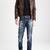 Men's genuine lambskin leather jacket leather motorcycle biker racer style jacket-cl-m139