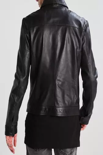 men's genuine lambskin leather biker jacket classic moto zip style modern exclusive