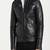 Men's genuine lambskin leather jacket leather motorcycle biker racer style jacket-cl-m145