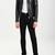 Men's genuine lambskin leather jacket leather motorcycle biker racer style jacket-cl-m145