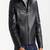 Men's genuine lambskin leather jacket leather motorcycle biker racer style jacket-cl-m150