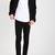 Men's genuine lambskin suede leather shirt leather motorcycle biker racer style jacket-cl-m151