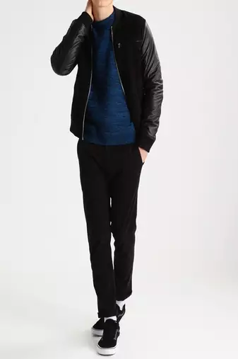 men's genuine lambskin leather biker jacket classic moto zip style modern sophisticated