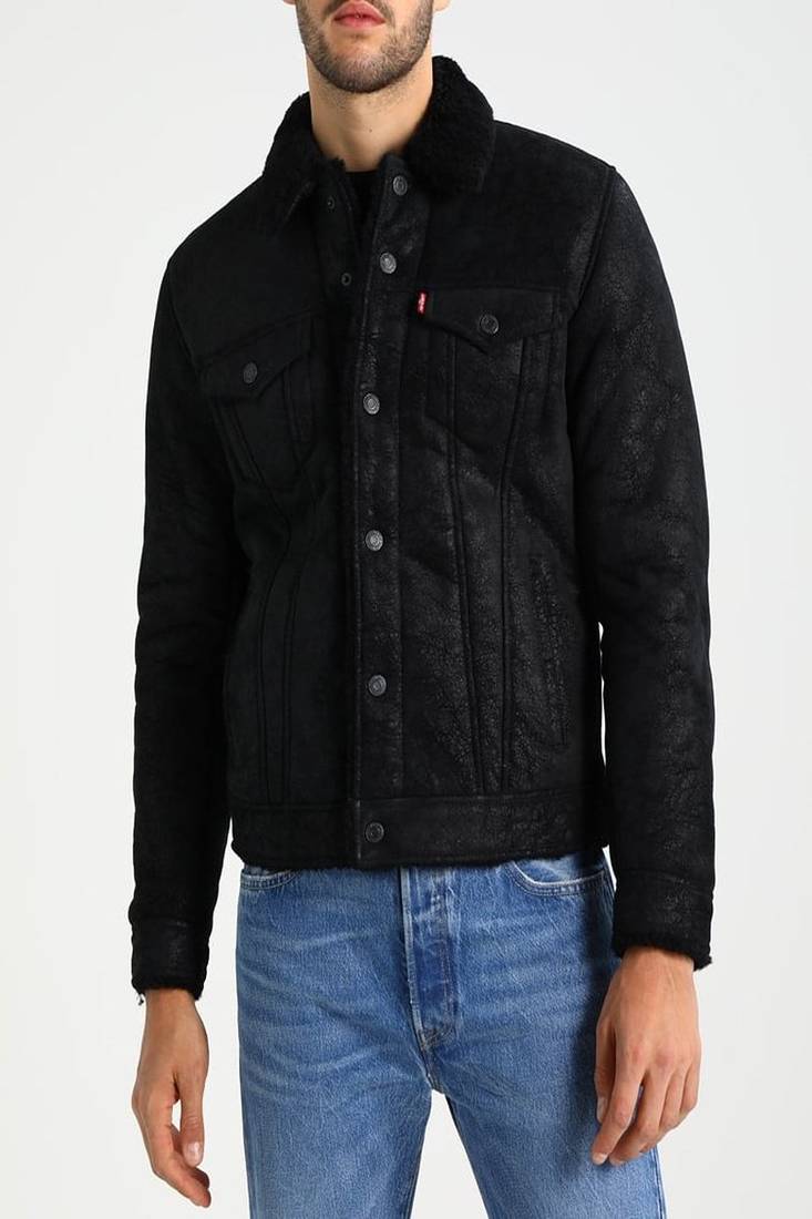 Men's genuine lambskin leather jacket leather motorcycle biker racer style jacket-cl-m155