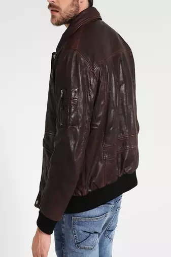 men's genuine lambskin leather biker jacket classic moto zip style modern timeless