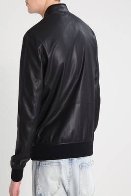 men's genuine lambskin leather biker jacket classic moto zip style modern luxury 2