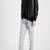 Men's genuine lambskin leather jacket leather motorcycle biker racer style jacket-cl-m159