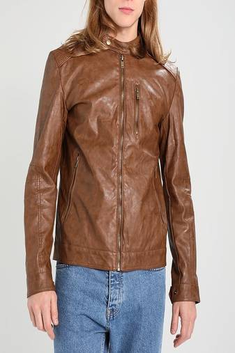 men's genuine lambskin leather biker jacket classic moto zip style modern deluxe