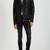 Men's genuine lambskin leather jacket leather motorcycle biker racer style jacket-cl-m162
