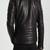 Men's genuine lambskin leather jacket leather motorcycle biker racer style jacket-cl-m164