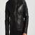 Men's genuine lambskin leather jacket leather motorcycle biker racer style jacket-cl-m164