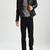Men's genuine lambskin leather jacket leather motorcycle biker racer style jacket-cl-m164