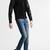 Men's genuine lambskin leather jacket leather motorcycle biker racer style jacket-cl-m165