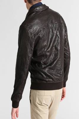 men's genuine lambskin leather biker jacket classic moto zip style modern original 2