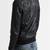 Men's genuine lambskin leather jacket leather motorcycle biker racer style jacket-cl-m167